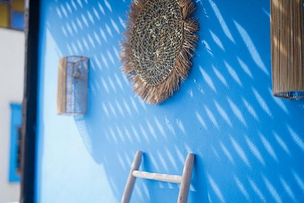 Bright and modern twin bedroom at Nomad Surf Camp